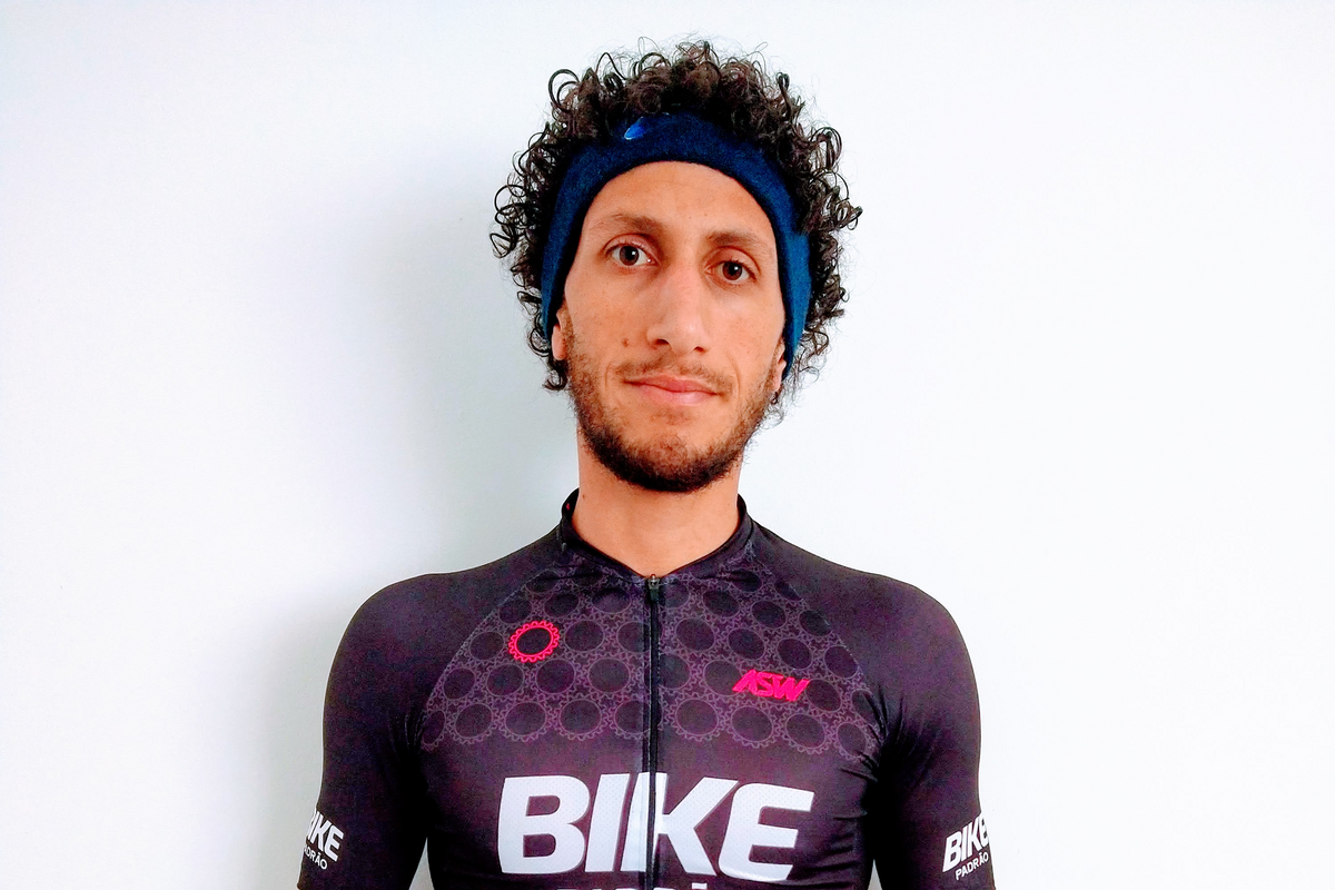 Vitor Gustavo, treinador e ex-atleta profissional de ciclismo